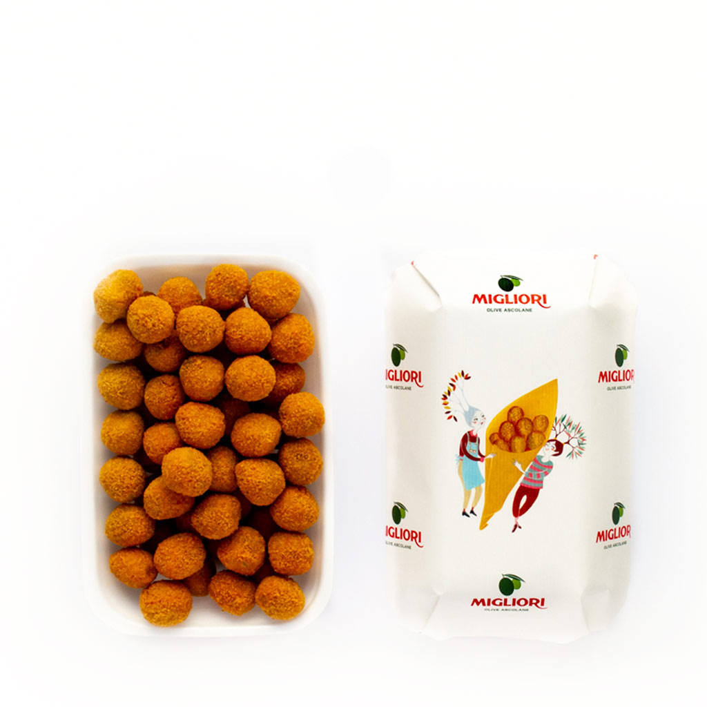 OLIVE PREFRITTE DA FORNO 1Kg - PV